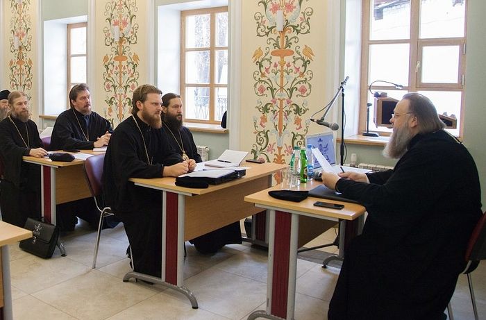 Председатель Синодального отдела религиозного образования и катехизации выступил с лекцией на курсах для новопоставленных архиереев