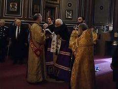 ROCOR hierarch serves moleben for Cossacks at cathedral of newly-reunited Archdiocese of Western Europe (+ VIDEO)