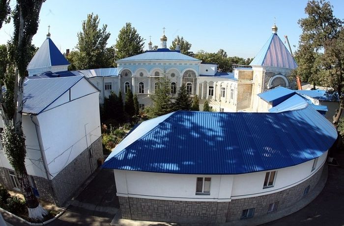 Archangel Michael Monastery today, view from above