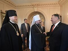 Secretary of State Pompeo to meet with religious leaders in Ukraine