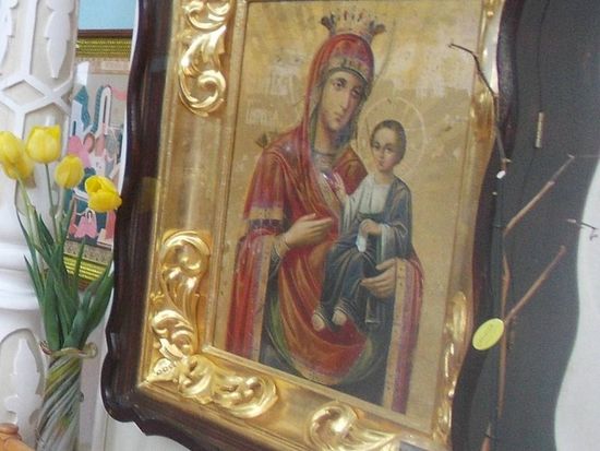 The Iveron Icon that was stolen. Photo: orthodox.com.ua