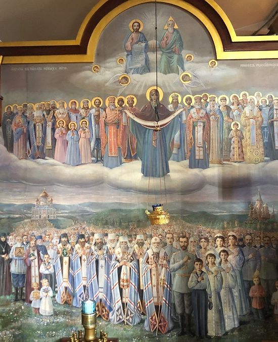 Икона Новомучеников и исповедников Российских