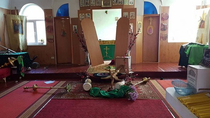 В Северодонецкой епархии вандалы осквернили храм