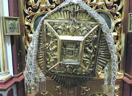 The Viliya Icon in the Church of St. Parasceva. Photo: krapka.rv.ua