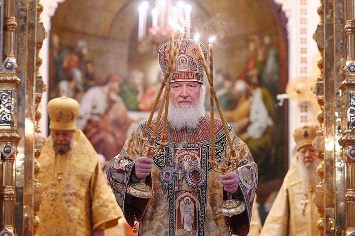 Святейший Патриарх Кирилл прекратил поминовение Блаженнейшего Архиепископа Афинского Иеронима за богослужением