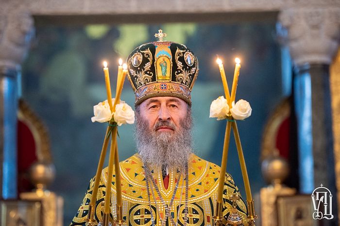 Патриарх Кирилл поздравил Блаженнейшего митрополита Киевского и всея Украины Онуфрия с 75-летием со дня рождения
