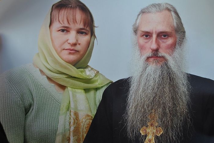 Отец Георгий Бойко с матушкой Людмилой, 2015 г.