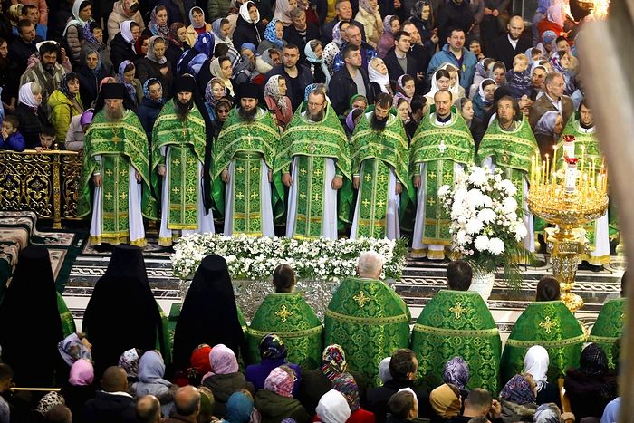 В Почаевской лавре состоялись торжества по случаю дня памяти преподобного Иова
