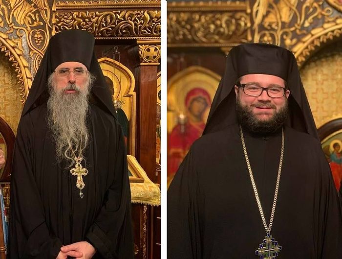 Archimandrite Alexis (left), Hieromonk Andrei (right). Photo: oca.org