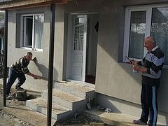 Romanian monastery and parishes building houses for needy families