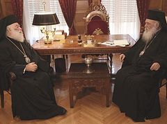 Patriarch of Alexandria and Archbishop of Greece meet in Athens