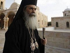 Patriarch of Jerusalem invites primates to Jordan to discuss Church unity
