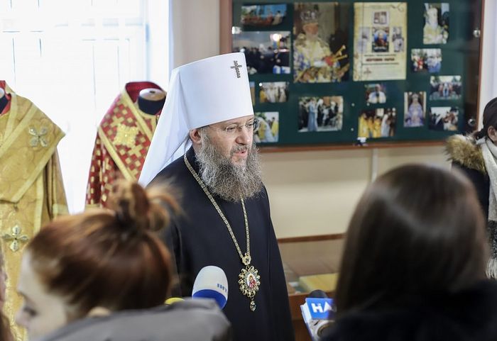 В музее Киевской духовной академии открылась выставка, посвященная Блаженнейшему митрополиту Владимиру (Сабодану)