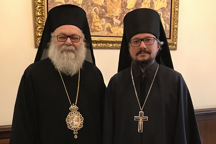 В Дамаске состоялась встреча представителя Патриарха Московского и всея Руси с Предстоятелем Антиохийской Православной Церкви