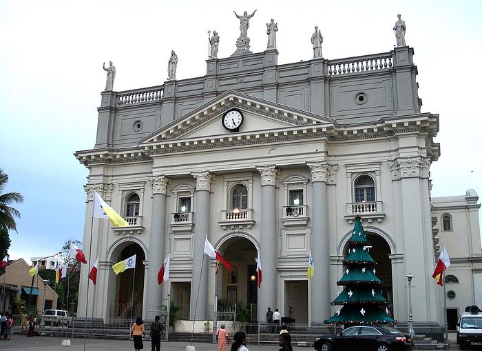 A Catholic church in Colombo: St. Lucia's. Photo: wikiwand.com