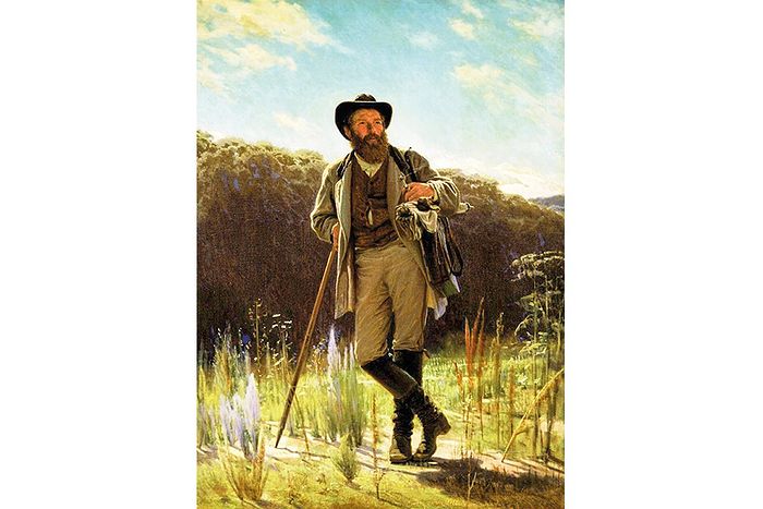 И.Н. Крамской. Портрет И.И. Шишкина. 1873 г.