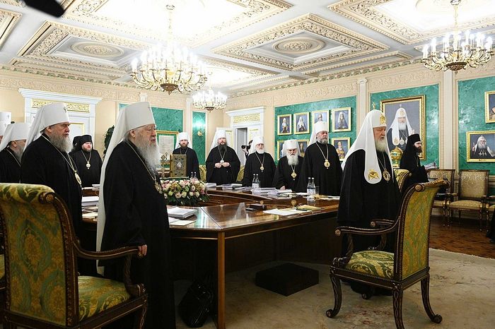 Последнее в уходящем году заседание Священного Синода состоялось в Москве