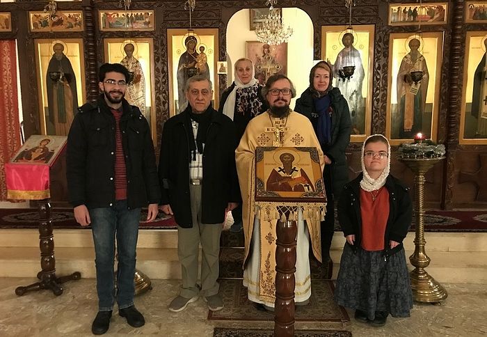 В храме при Представительстве Русской Православной Церкви в Дамаске состоялся престольный праздник