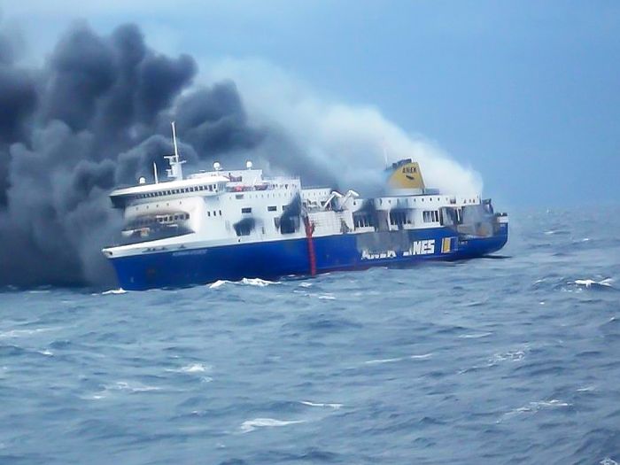 Πυρκαγιά στο πλοίο «Νόρμαν Ατλάντικ»