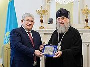 Госсекретарь Республики Казахстан посетил кафедральный собор, духовно-культурный центр и музей новомучеников и исповедников в Нур-Султане