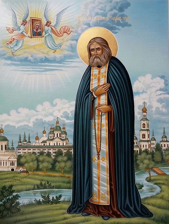 St. Seraphim of Sarov.