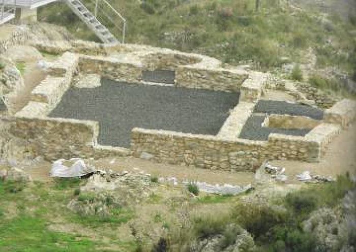 Remains of the Byzantine church discovered in Elda. Photo: elpais.com