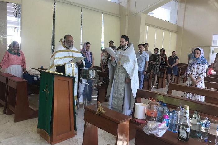 В праздник Богоявления свою первую годовщину отметила община Московского Патриархата в Канкуне (Мексика)
