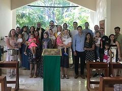 Orthodox community in Cancun celebrates first anniversary on feast of Theophany