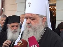 Patriarch Bartholomew gives us hope, says head of N. Macedonian schismatics