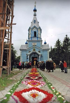 Покровская церковь в родном селе