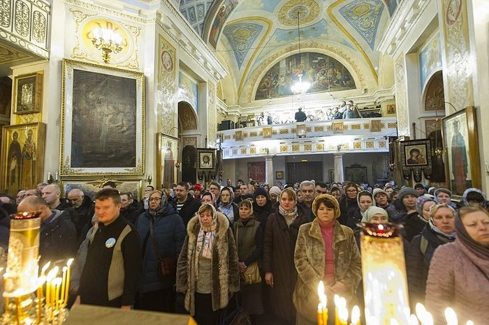 В Псково-Печерском монастыре молитвенно почтили память старца архимандрита Иоанна (Крестьянкина)
