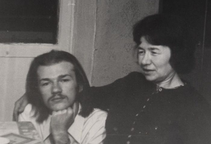 Татьяна Николаевна с сыном Александром, Смоленск, 1977 год