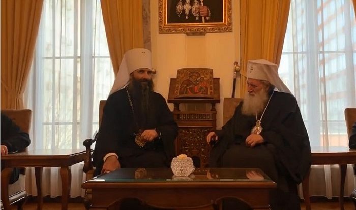 Святейший Патриарх Болгарский Неофит принял иерарха Украинской Православной Церкви
