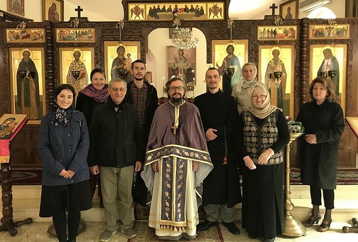 В Представительстве Русской Православной Церкви в Дамаске состоялось празднование Торжества Православия