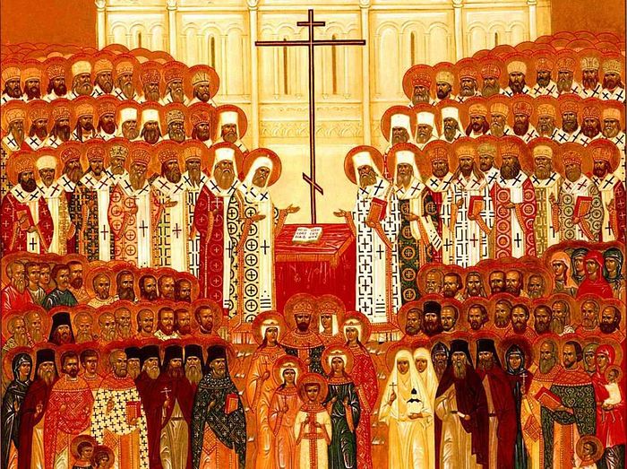 В Собор новомучеников и исповедников Церкви Русской включен ряд святых, почитаемых в Русской Зарубежной Церкви