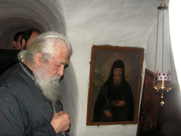 Metropolitan Laurus in the Kiev Caves Lavra