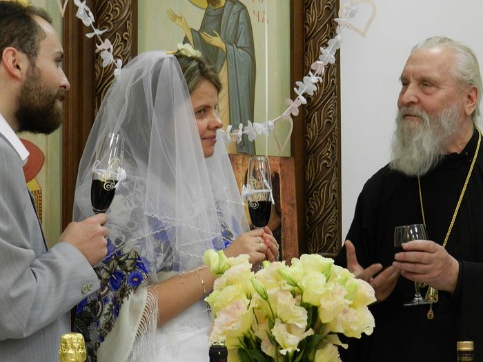 Από την τελετή γάμου των Βελικάνοβ