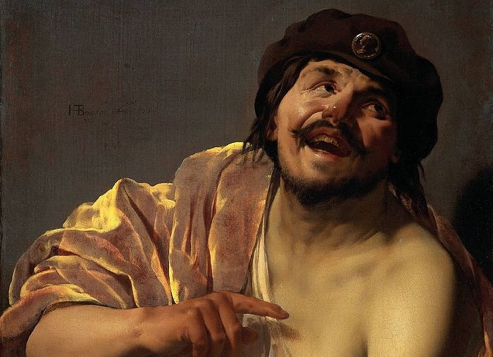 Демокрит који се смеје. Сликар: Хендрик Тербриген, 1628.