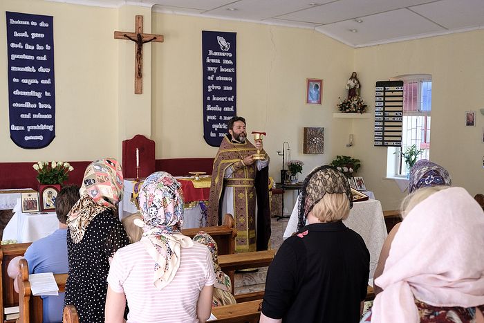 Клирик Русской Православной Церкви совершил Литургию в столице Намибии