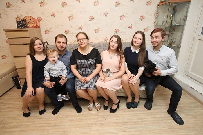 Ирина Олеговна, дети и внук