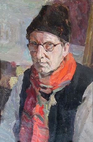 Сергей Вознесенский. Автопортрет, 1955