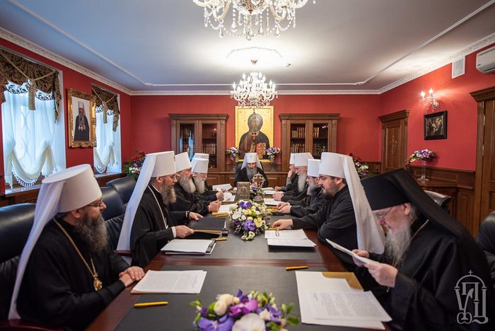 В Киево-Печерской лавре прошло заседание Синода Украинской Православной Церкви