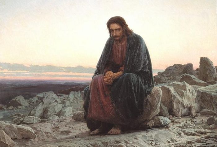 Картина «Христос в пустыне» художника Ивана Крамского / www.tretyakovgallery.ru