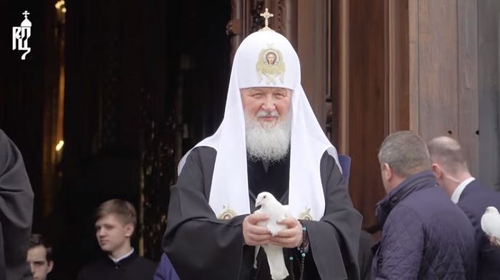 В праздник Благовещения Пресвятой Богородицы Предстоятель Русской Церкви совершил Литургию в Храме Христа Спасителя