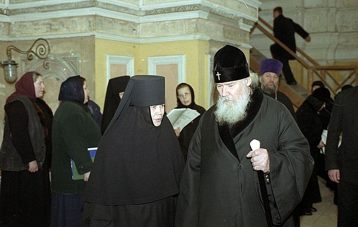 Первый визит Святейшего Патриарха Алексия II. 27.03.2002 г.