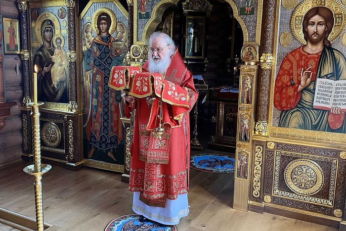 В Неделю 3-ю по Пасхе Святейший Патриарх Кирилл совершил Божественную литургию