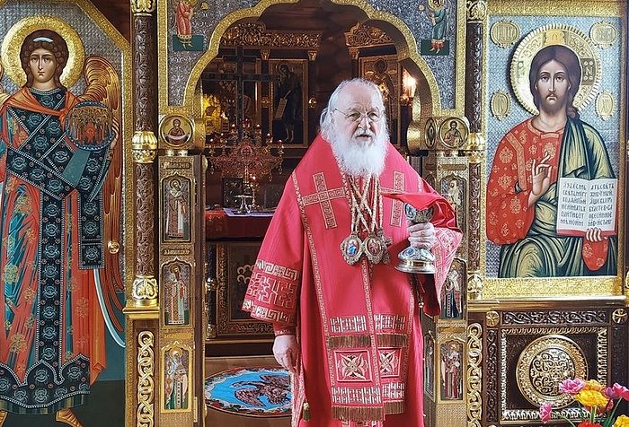 В Неделю 5-ю по Пасхе Святейший Патриарх Кирилл совершил Божественную литургию