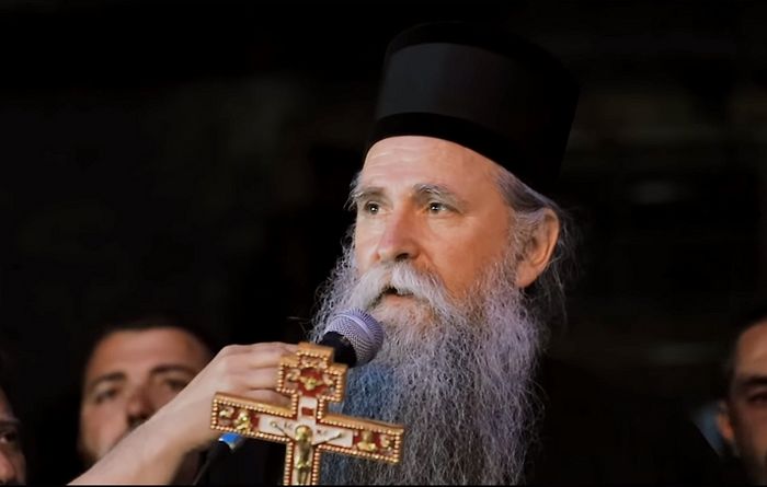 Ο Επίσκοπος Ιωαννίκιος απηύθυνε λόγο στους παρισταμένους 