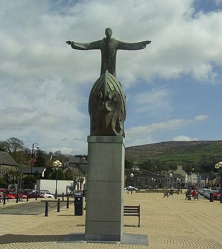 St. Brendan's sculpture in Bantry, Cork