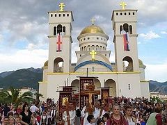 First procession held in Montenegro after lifting of quarantine, in honor of St. Jovan Vladimir